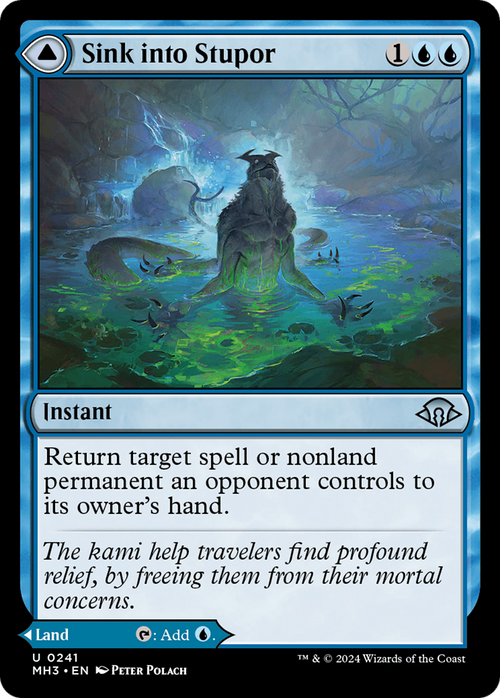 Sink into Stupor (MH3-241) - Modern Horizons 3 Foil