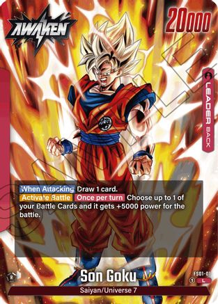 Son Goku - FS01-01 (FS01-01) - Starter Deck 1 Son Goku Holofoil
