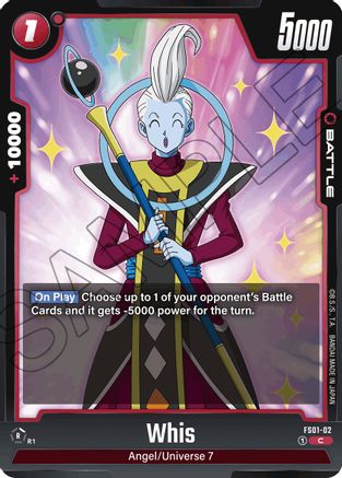 Whis (FS01-02) - Starter Deck 1 Son Goku
