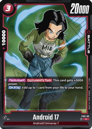Android 17 (FS01-06) - Starter Deck 1 Son Goku