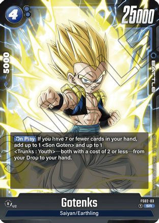 Gotenks - FS02-03 (FS02-03) - Starter Deck 2 Vegeta Holofoil