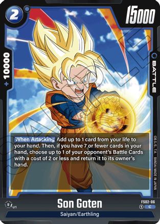 Son Goten - FS02-06 (FS02-06) - Starter Deck 2 Vegeta