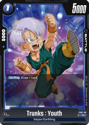 Trunks : Youth - FS02-08 (FS02-08) - Starter Deck 2 Vegeta