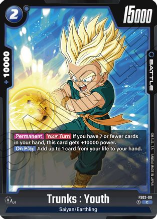 Trunks : Youth - FS02-09 (FS02-09) - Starter Deck 2 Vegeta