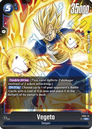 Vegeta - FS02-13 (FS02-13) - Starter Deck 2 Vegeta Holofoil