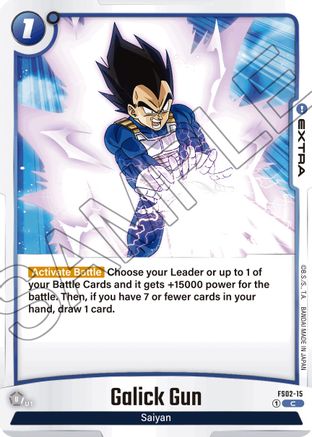 Galick Gun (FS02-15) - Starter Deck 2 Vegeta