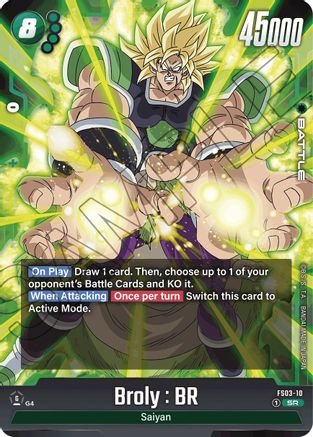 Broly : BR (FS03-10) - Starter Deck 3 Broly Holofoil