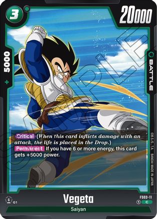 Vegeta - FS03-11 (FS03-11) - Starter Deck 3 Broly