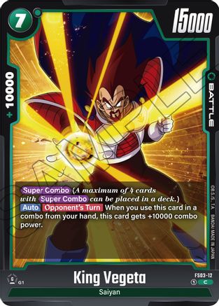 King Vegeta (FS03-12) - Starter Deck 3 Broly