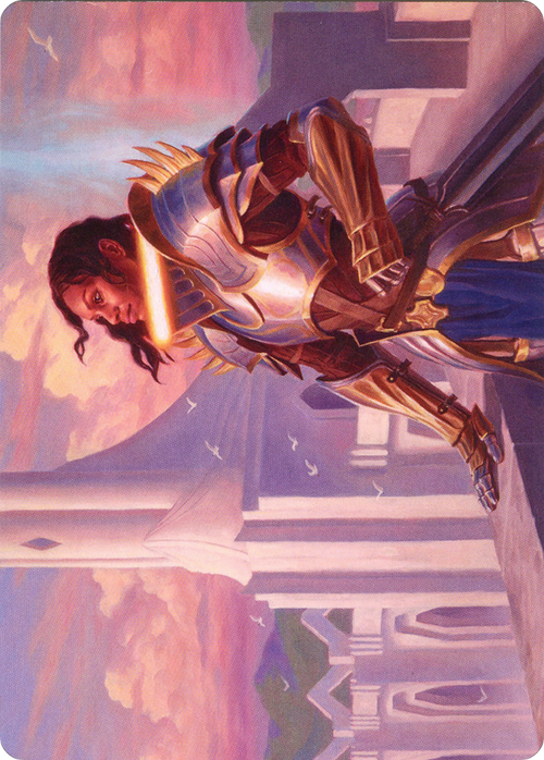 Tazri, Beacon of Unity // Tazri, Beacon of Unity (AZNR-045) - Zendikar Rising Art Series (Borderless) Foil