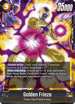 Golden Frieza (FS04-03) - Starter Deck 4 Frieza Holofoil
