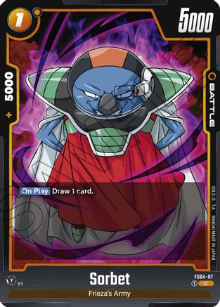 Sorbet (FS04-07) - Starter Deck 4 Frieza