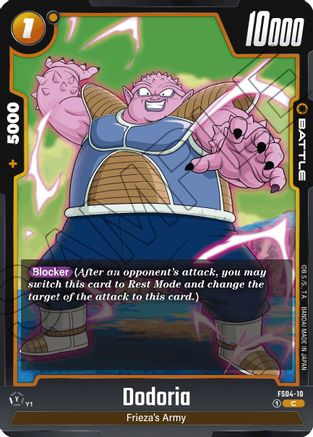 Dodoria (FS04-10) - Starter Deck 4 Frieza