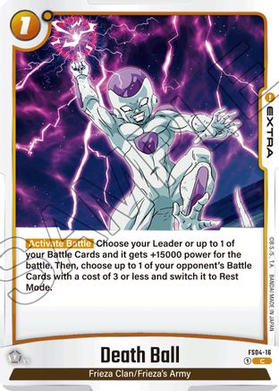 Death Ball (FS04-16) - Starter Deck 4 Frieza