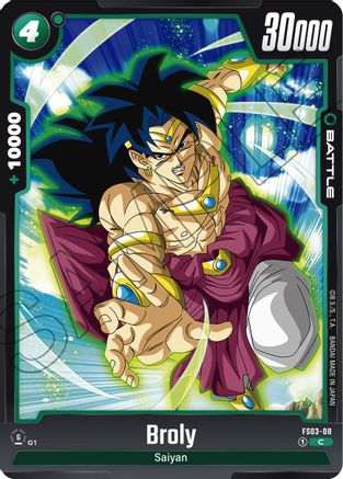 Broly - FS03-08 (FS03-08) - Starter Deck 3 Broly