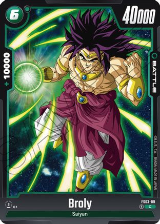 Broly - FS03-09 (FS03-09) - Starter Deck 3 Broly