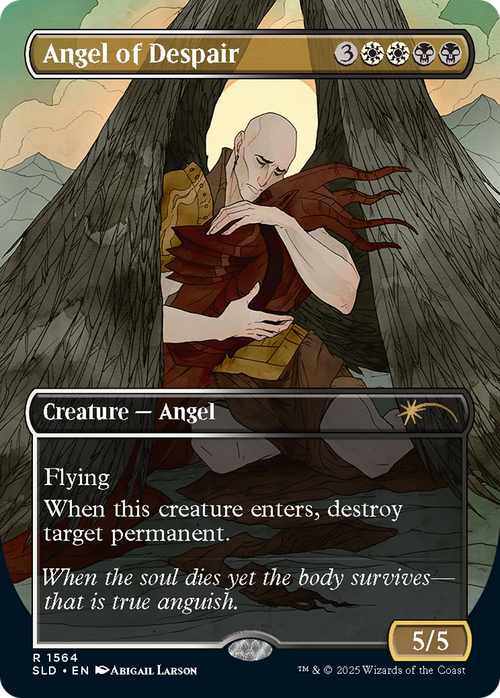 Angel of Despair (SLD-1564) - Secret Lair Drop (Borderless)