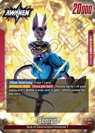 Beerus - FB01-002 (FB01-002) - Awakened Pulse