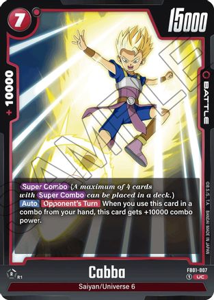 Cabba (FB01-007) - Awakened Pulse