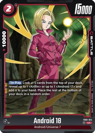 Android 18 - FB01-014 (FB01-014) - Awakened Pulse