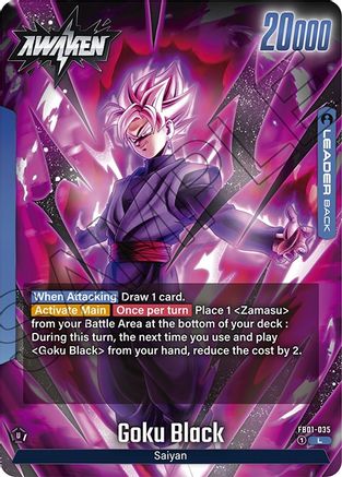 Goku Black - FB01-035 (FB01-035) - Awakened Pulse