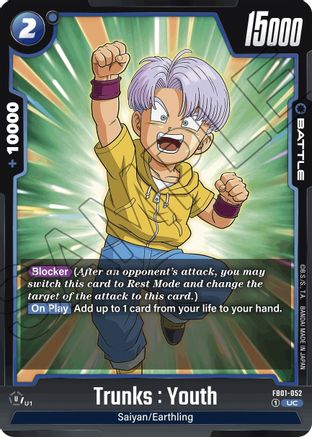 Trunks : Youth (FB01-052) - Awakened Pulse