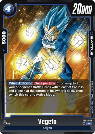 Vegeta - FB01-059 (FB01-059) - Awakened Pulse Holofoil