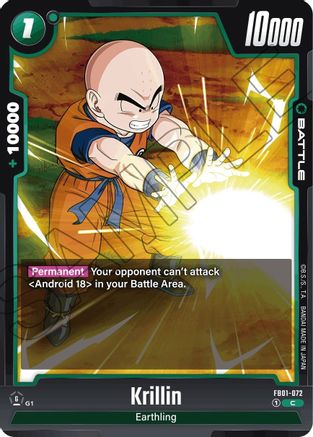 Krillin - FB01-072 (FB01-072) - Awakened Pulse