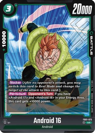 Android 16 - FB01-073 (FB01-073) - Awakened Pulse