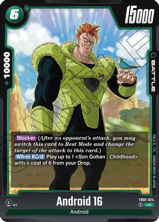 Android 16 - FB01-074 (FB01-074) - Awakened Pulse