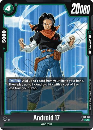 Android 17 - FB01-077 (FB01-077) - Awakened Pulse