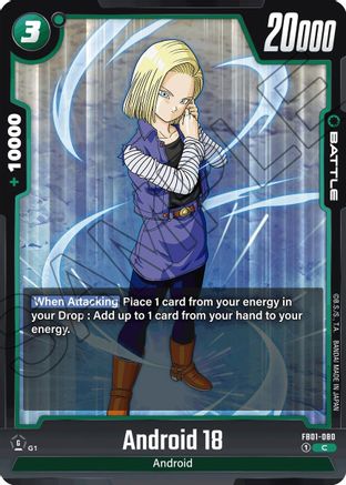 Android 18 - FB01-080 (FB01-080) - Awakened Pulse