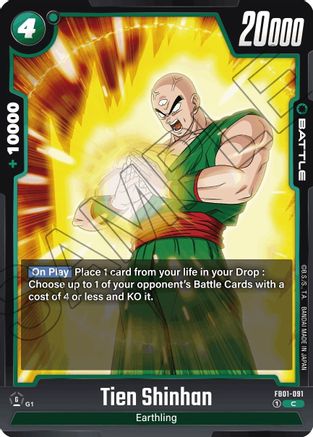 Tien Shinhan - FB01-091 (FB01-091) - Awakened Pulse