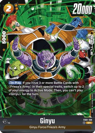 Ginyu - FB01-109 (FB01-109) - Awakened Pulse Holofoil