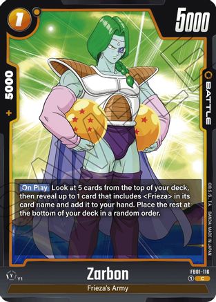 Zarbon (FB01-116) - Awakened Pulse