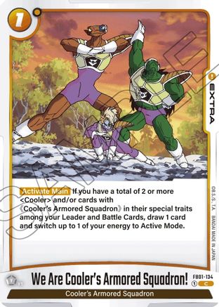 We Are Cooler's Armored Squadron! (FB01-134) - Awakened Pulse