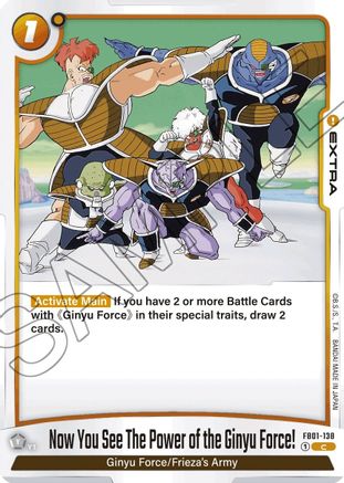 Now You See The Power of the Ginyu Force! (FB01-138) - Awakened Pulse