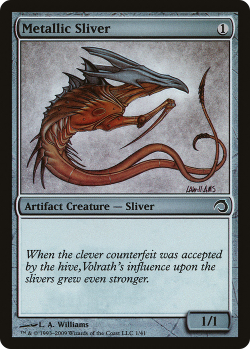 Metallic Sliver (PDS-001) - Premium Deck Series: Slivers Foil
