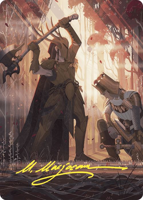 Karmic Justice // Karmic Justice (AWOE-062) - Wilds of Eldraine Art Series (Borderless)