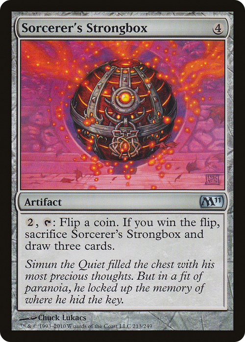 Sorcerer's Strongbox (M11-213) - Magic 2011 Foil