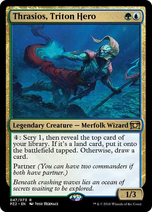 Thrasios, Triton Hero (PZ2-047) - Treasure Chest