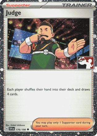 Judge (Cosmos Holo) 176/198  - Holofoil Prize Pack Series Cards - Uncommon