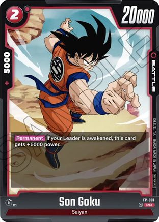 Son Goku - FP-001 (FP-001) - Fusion World Promotion Cards and Packs