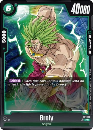 Broly - FP-003 (FP-003) - Fusion World Promotion Cards and Packs