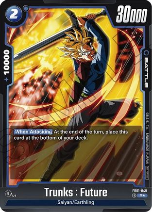 Trunks : Future - FB01-049 (Tournament Pack 01) (FB01-049) - Tournament and Championship Promos Holofoil