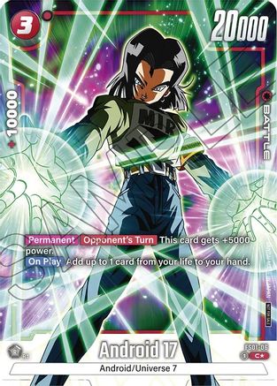 Android 17 (Tournament Pack -Winner- 01) (FS01-06) - Tournament and Championship Promos Holofoil