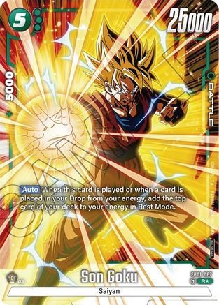 Son Goku - FB01-087 (Tournament Pack -Winner- 01) (FB01-087) - Tournament and Championship Promos Holofoil