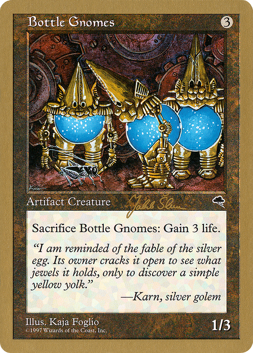 Bottle Gnomes - 1999 Jakub Slemr (TMP) (WCD-) - World Championship Decks 1999