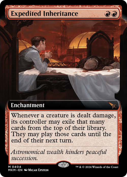 Expedited Inheritance (Extended Art) (MKM-404) - Murders at Karlov Manor: (Extended Art)