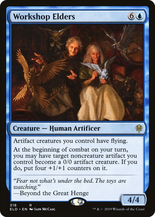 Workshop Elders (ELD-318) - Throne of Eldraine
